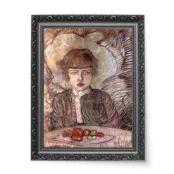 Witkacy Portret Jerzego Komorowskiego w wieku 11 lat wydruk na płótnie 50×70