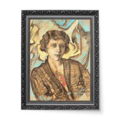 Witkacy Portret kobiety 1 wydruk na płótnie 50×70