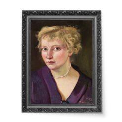 Witkacy Portret kobiety 11 wydruk na płótnie 50×70