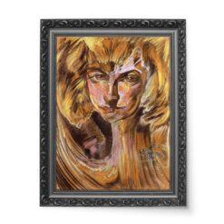 Witkacy Portret Małgorzaty Wandy Żukotyńskiej wydruk na płótnie 50×70