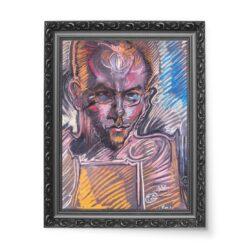 Witkacy Portret mężczyzny 2 wydruk na płótnie 50×70