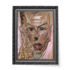 Witkacy Portret Michała Choromańskiego 9 wydruk na płótnie 50×70