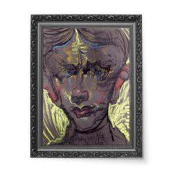 Witkacy Portret Michała Jagodowskiego 2 wydruk na płótnie 50×70