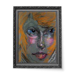 Witkacy Portret Neny Stachurskiej wydruk na płótnie 50×70