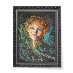 Witkacy Portret Olgi Wojakowej wydruk na płótnie 50×70