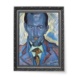 Witkacy Portret Włodzimierza Nawrockiego wydruk na płótnie 50×70
