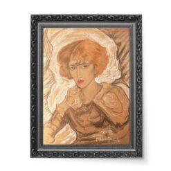 Witkacy Portret Zofii Schroeder wydruk na płótnie 50×70