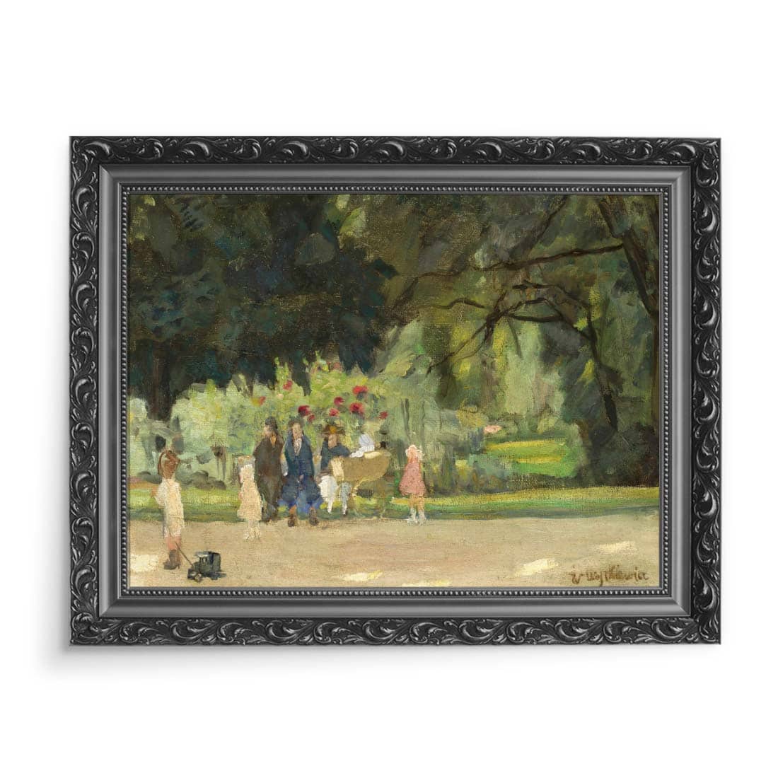 Witold Wojtkiewicz Planty Kraków 70x50