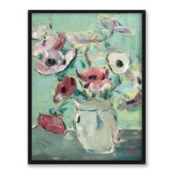 Włodzimierz Terlikowski Anemony 30×40