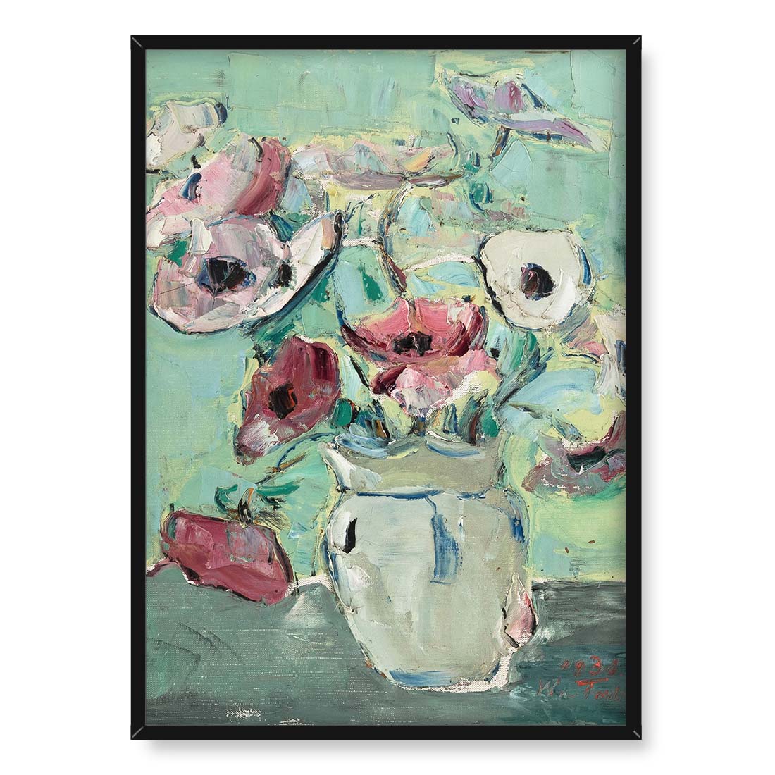 Włodzimierz Terlikowski Anemony 50x70