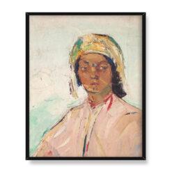 Włodzimierz Terlikowski Portret kobiety 40×50