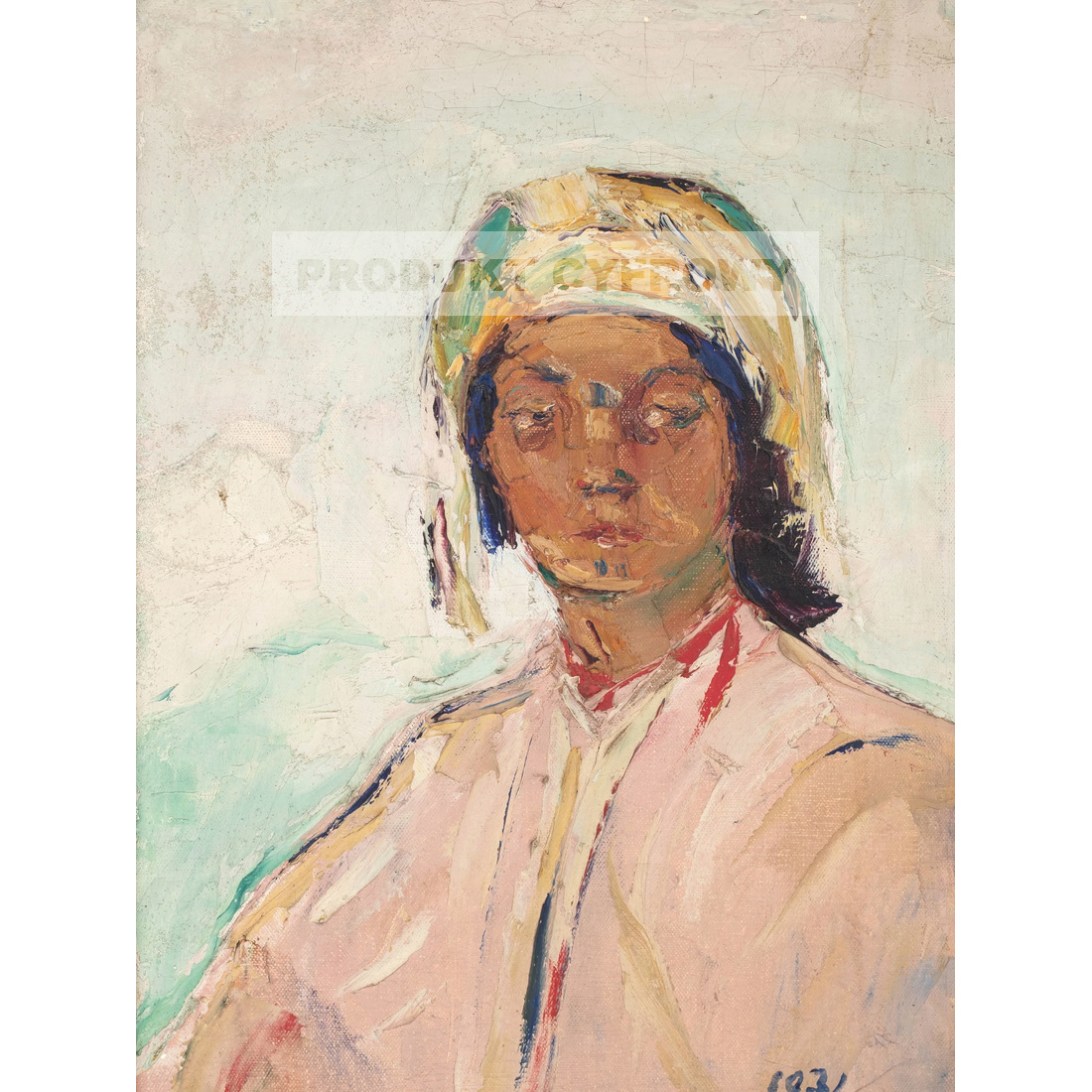 Włodzimierz Terlikowski Portret kobiety — produkt cyfrowy do pobrania