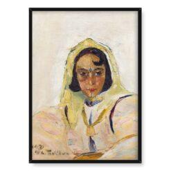 Włodzimierz Terlikowski Portret orientalki 50×70