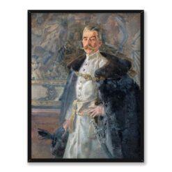 Wojciech Kossak Michał Wiktor Baworowski 30×40