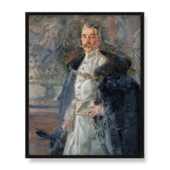 Wojciech Kossak Michał Wiktor Baworowski 40×50