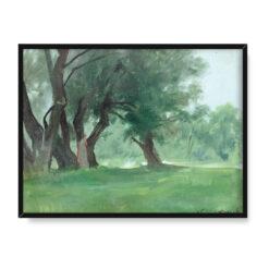 Wojciech Kossak Nad Bugiem 30×40