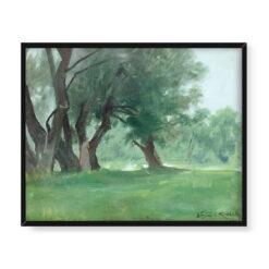 Wojciech Kossak Nad Bugiem 50×40