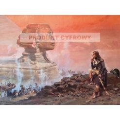 Wojciech Kossak Napoleon patrzący na Sfinksa — produkt cyfrowy do pobrania