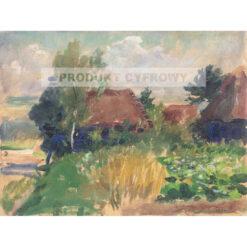 Wojciech Kossak Pejzaż — produkt cyfrowy do pobrania