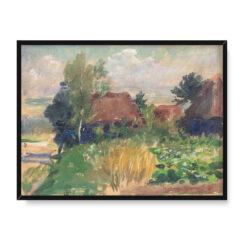 Wojciech Kossak Pejzaż 30×40