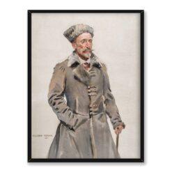 Wojciech Kossak Portret arcyksięcia Karola Stefana Habsburga 30×40