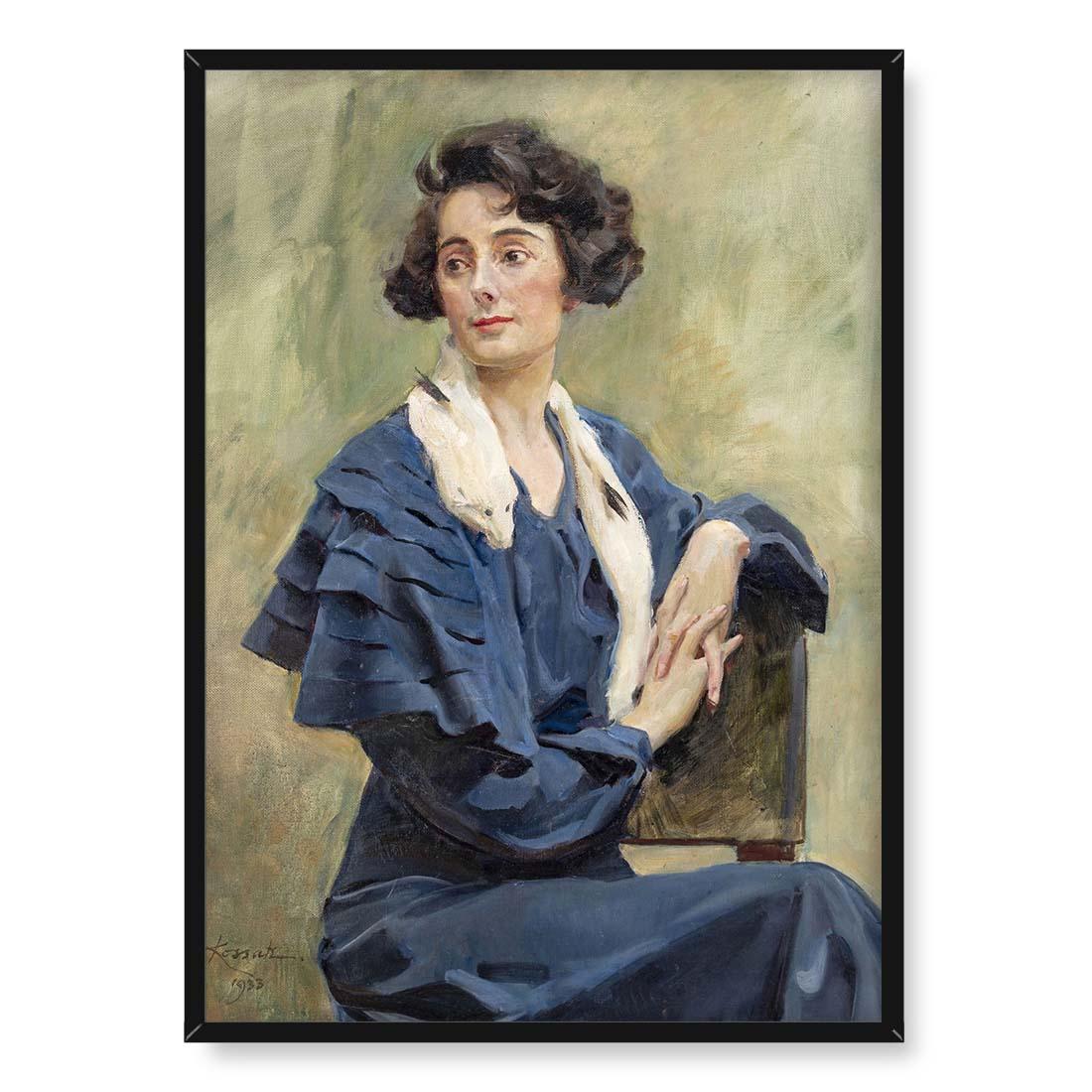 Wojciech Kossak Portret Róży Duchowej 50x70