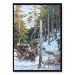 Wojciech Kossak Z dziejów II Brygady 50×70