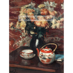 Wojciech Weiss Chryzantemy i chińska porcelana — produkt cyfrowy do pobrania