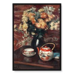 Wojciech Weiss Chryzantemy i chińska porcelana 50×70