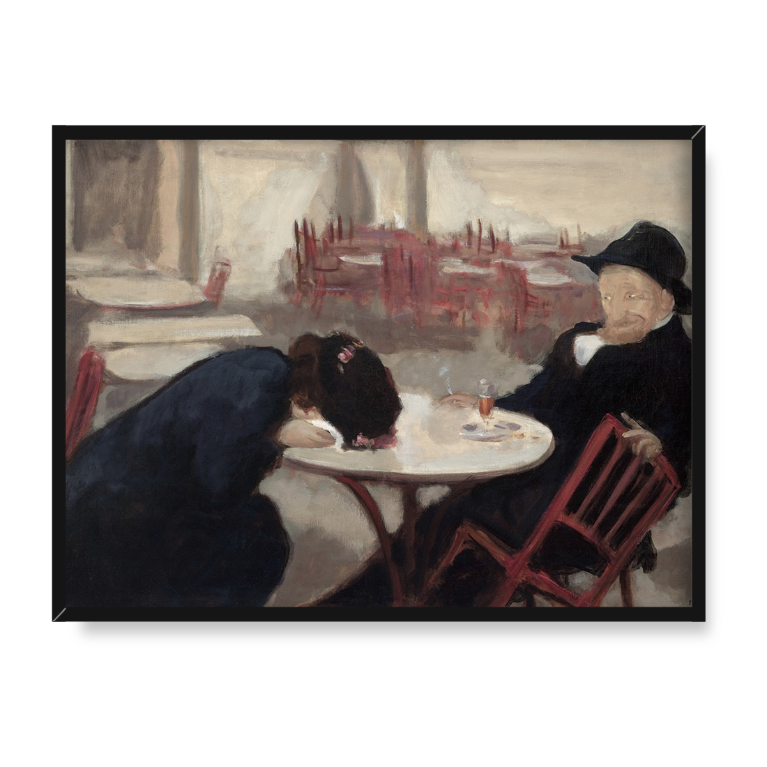 Wojciech Weiss Demon 30x40 w RAMIE