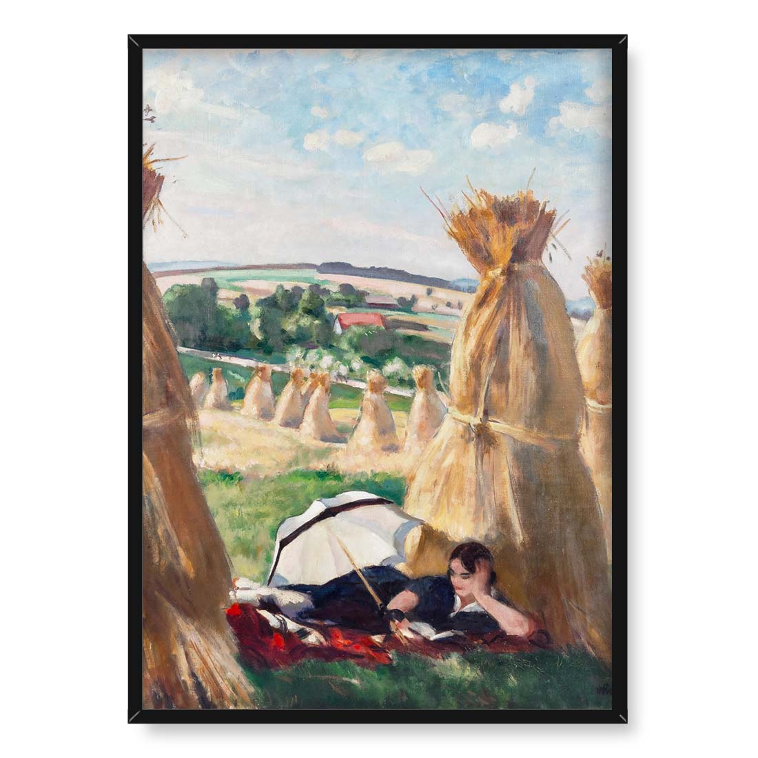 Wojciech Weiss Felicja w cieniu 50x70