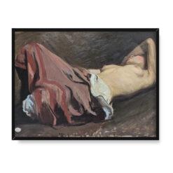 Wojciech Weiss Upadła dziewczyna 40×30