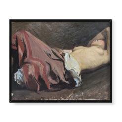 Wojciech Weiss Upadła dziewczyna 50×40