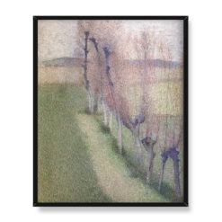 Achille Lauge Aleja wierzb 40×50