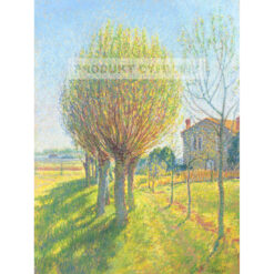 Achille Lauge Aleja wierzb za Skowronkiem dom artysty — produkt cyfrowy do pobrania