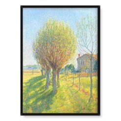 Achille Lauge Aleja wierzb za Skowronkiem dom artysty 50×70