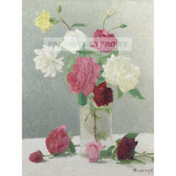 Achille Lauge Bukiet róż — produkt cyfrowy do pobrania