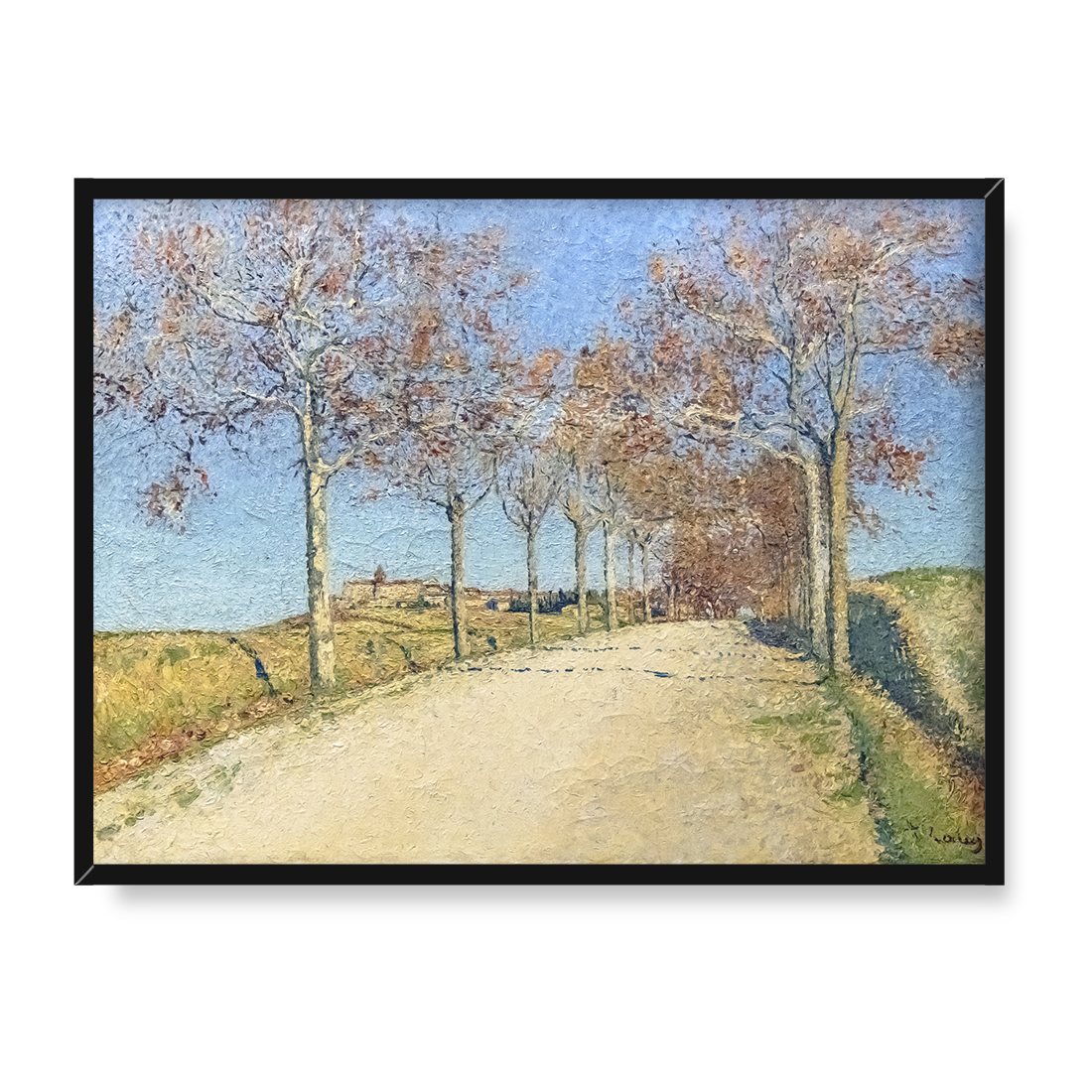 Achille Lauge Droga do Cailhau 40x30