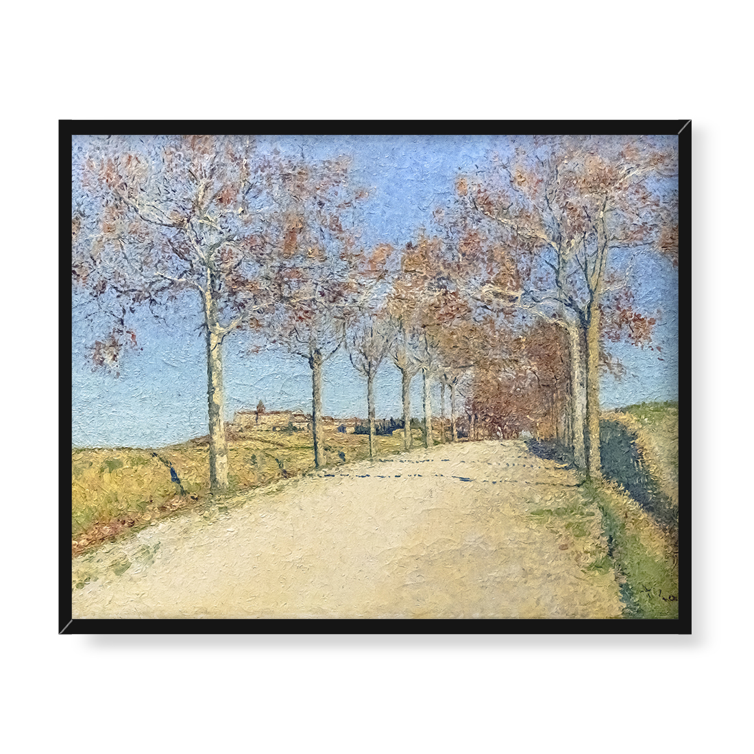 Achille Lauge Droga do Cailhau 50x40 w RAMIE