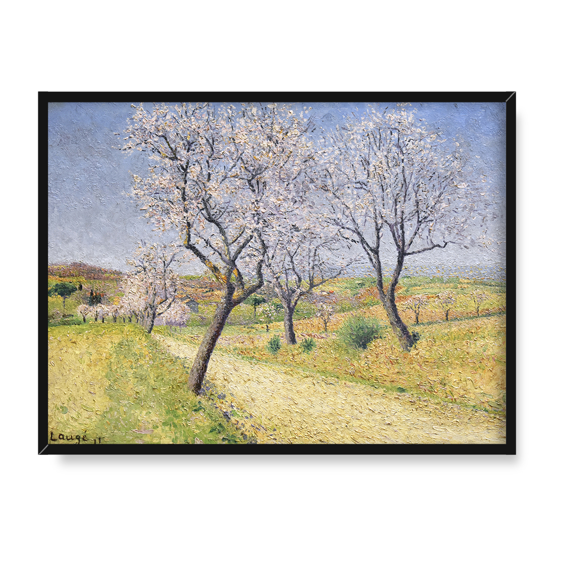 Achille Lauge Droga do Cailhavel 40x30