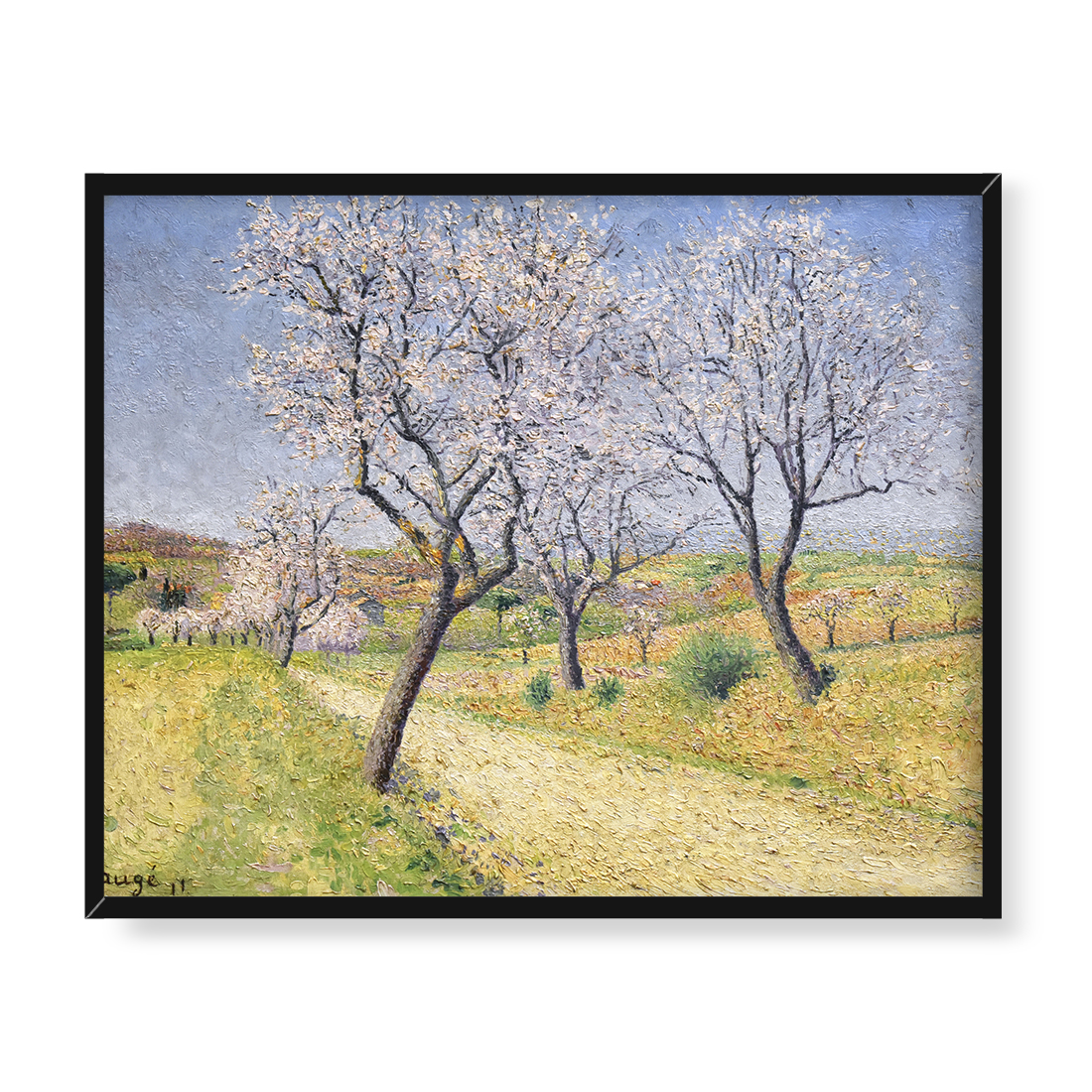 Achille Lauge Droga do Cailhavel 50x40