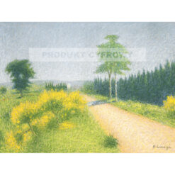 Achille Lauge Droga z Belveze w kierunku zajazdu — produkt cyfrowy do pobrania