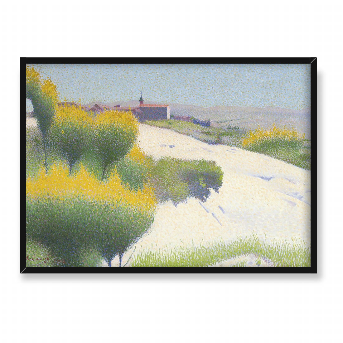 Achille Lauge Janowce w pobliżu Cailhau 70x50