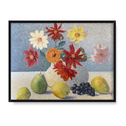 Achille Lauge Kwiaty i owoce 40×30