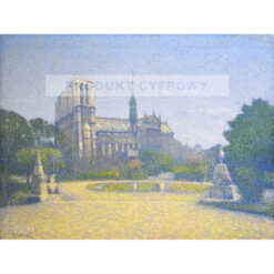 Achille Lauge Notre Dame w Paryżu — produkt cyfrowy do pobrania