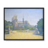 Achille Lauge Notre Dame w Paryżu 50×40 Achille Lauge Notre Dame w Paryżu 50×40