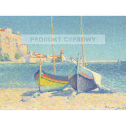 Achille Lauge Port w Collioure — produkt cyfrowy do pobrania