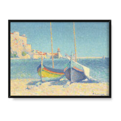 Achille Lauge Port w Collioure 40×30