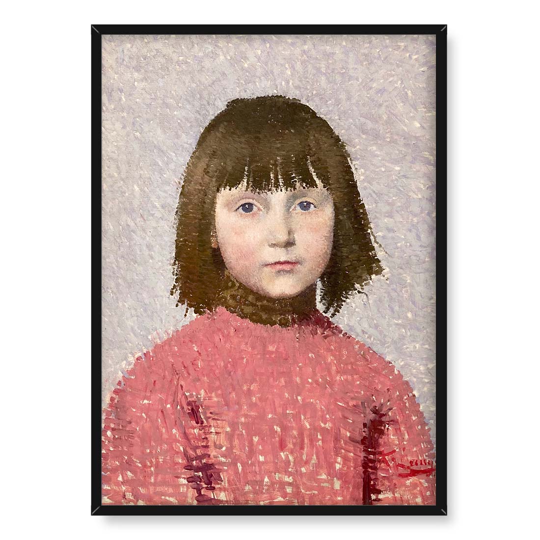 Achille Lauge Portret dziecka 50x70