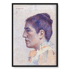 Achille Lauge Portret kobiety 50×70